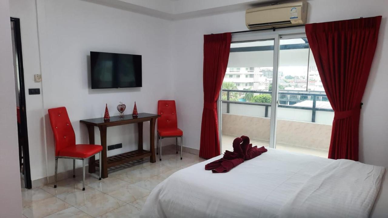 Happy Beach Jomtien Guesthouse Exterior foto