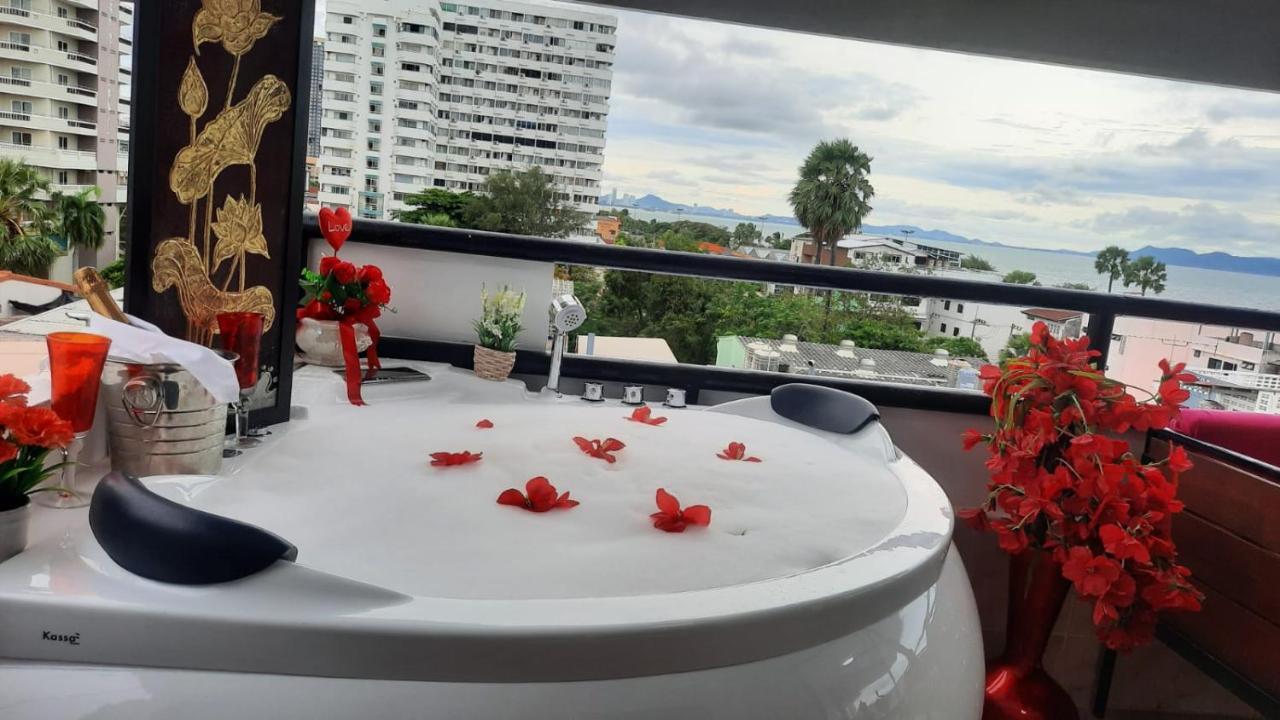 Happy Beach Jomtien Guesthouse Exterior foto