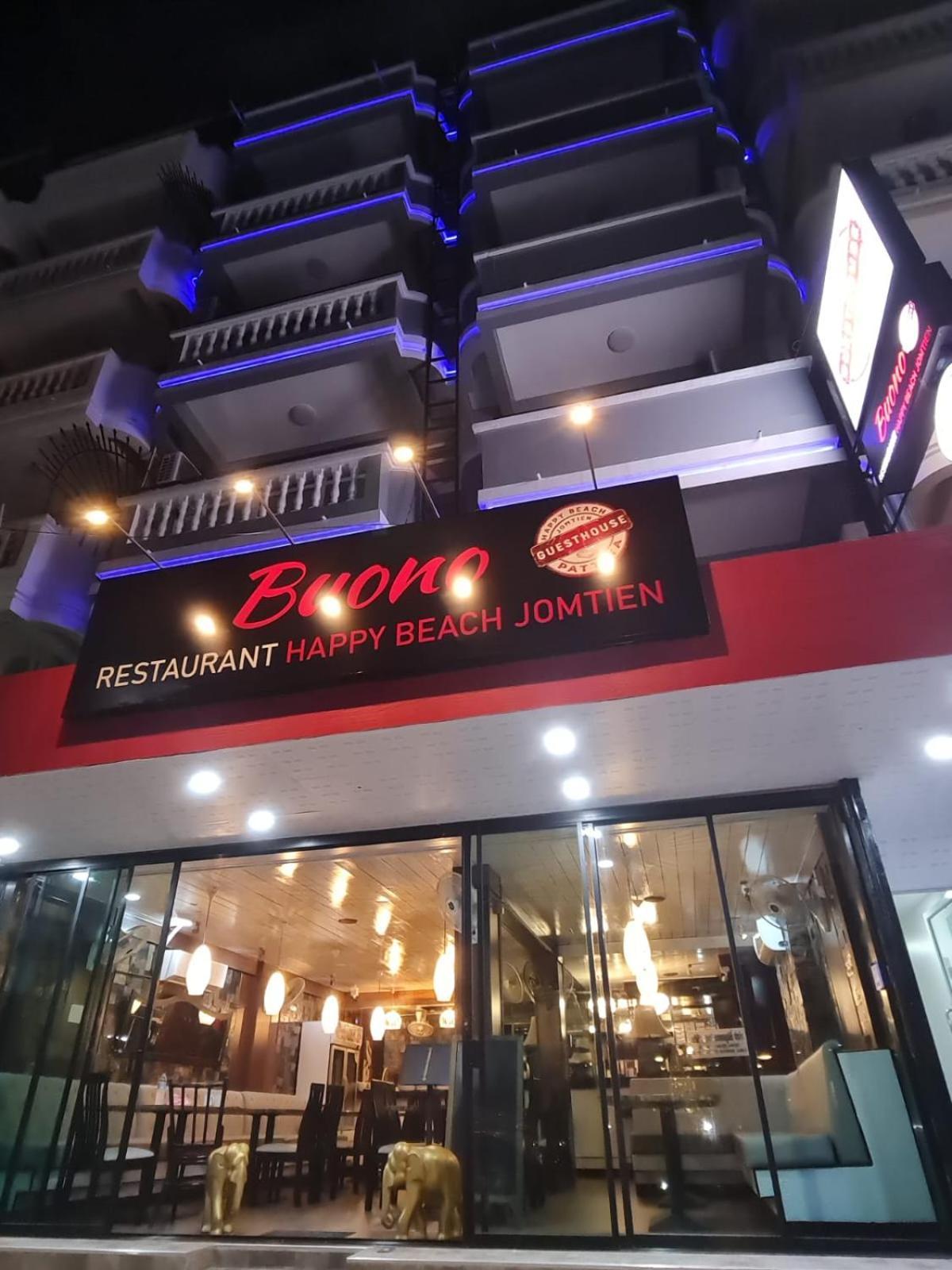 Happy Beach Jomtien Guesthouse Exterior foto
